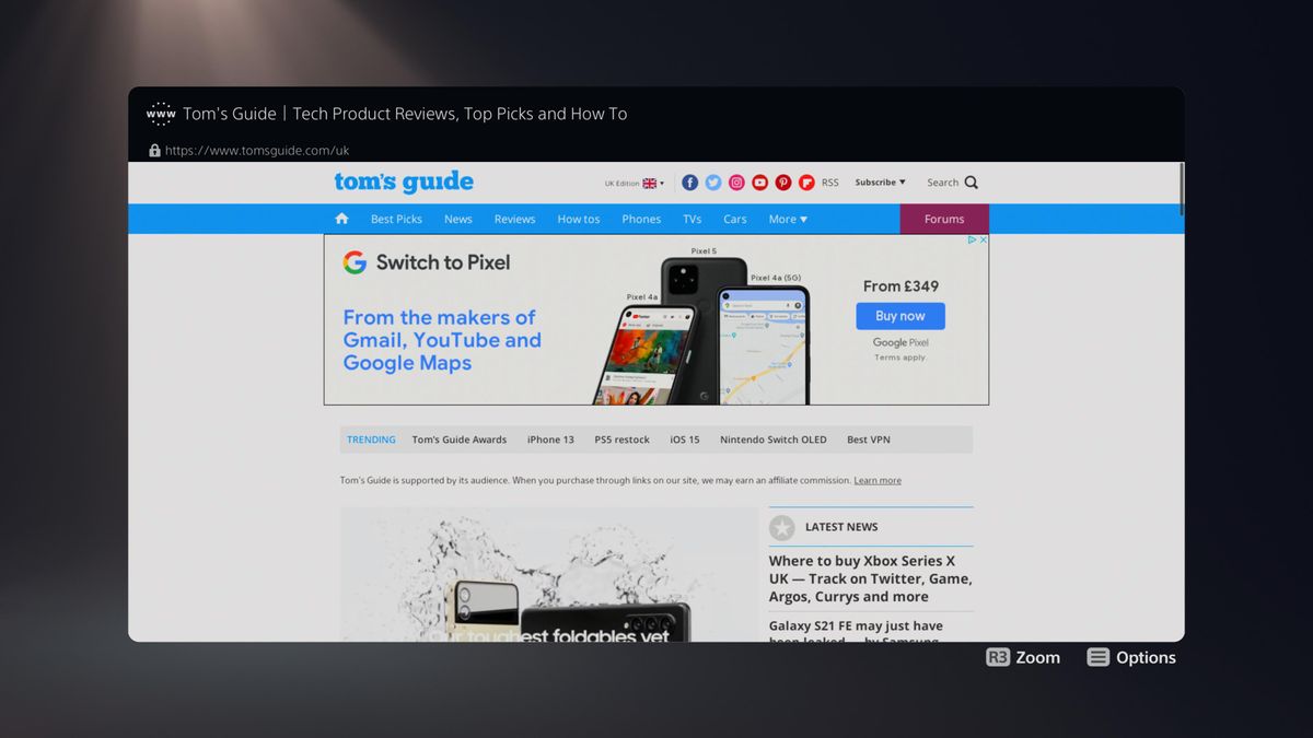 Here's How To Access PS5 Secret Web Browser | Tom's Guide