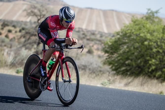 Gregory Brenes (Jamis) had a good ride for fifth place.