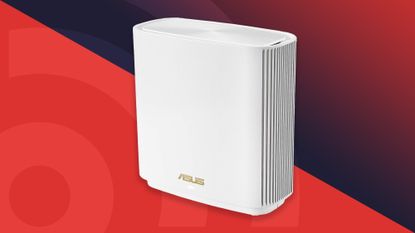 One of the best wifi router picks against a techradar background