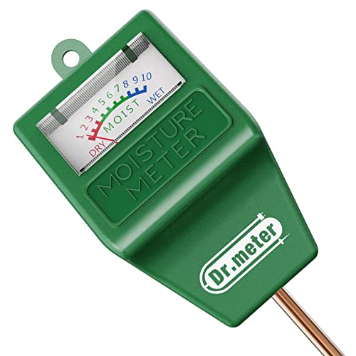 Dr.meter Soil Moisture Meter for Plants, Plant Water Gauge Test Kit