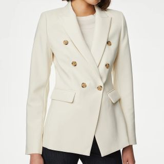 M&S Double Breasted Blazer