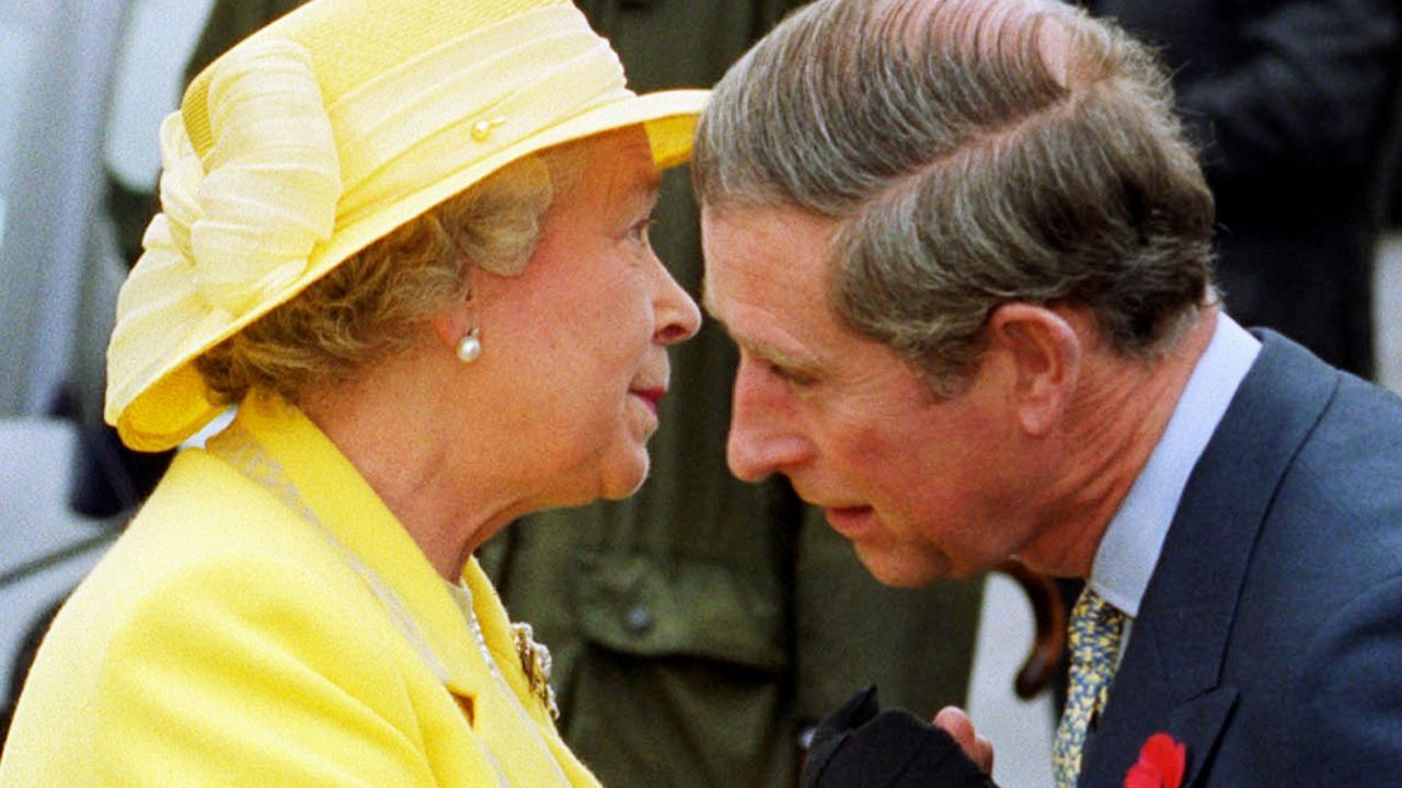 Queen Elizabeth and Prince Charles