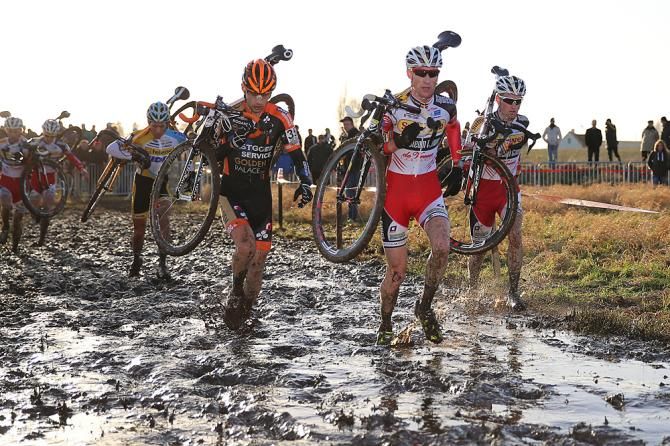 The Otegem course was muddy