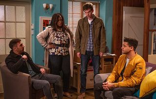 Jessie and Marlon want answers from Billy in Emmerdale