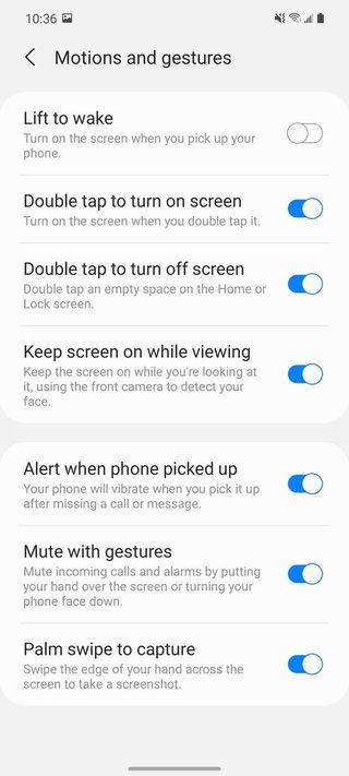 How To Activate Change Notification Gestures Samsung Galaxy Phones 8