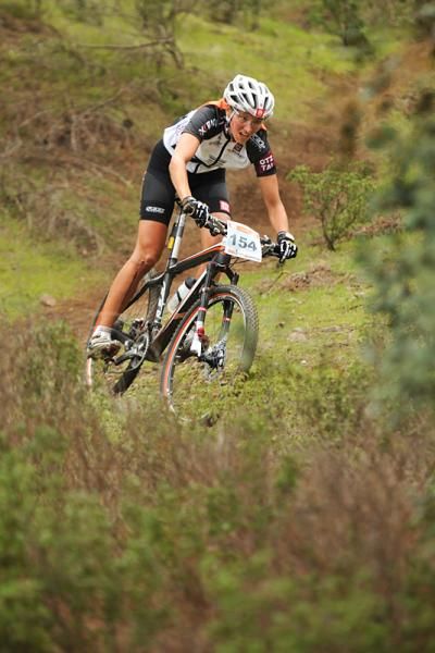 Blaza Klemencic (Felt Otztal X-Bionic) zips downhill