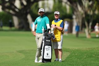 Matthieu Pavon and Mark Sherwood at the 2024 Sony Open