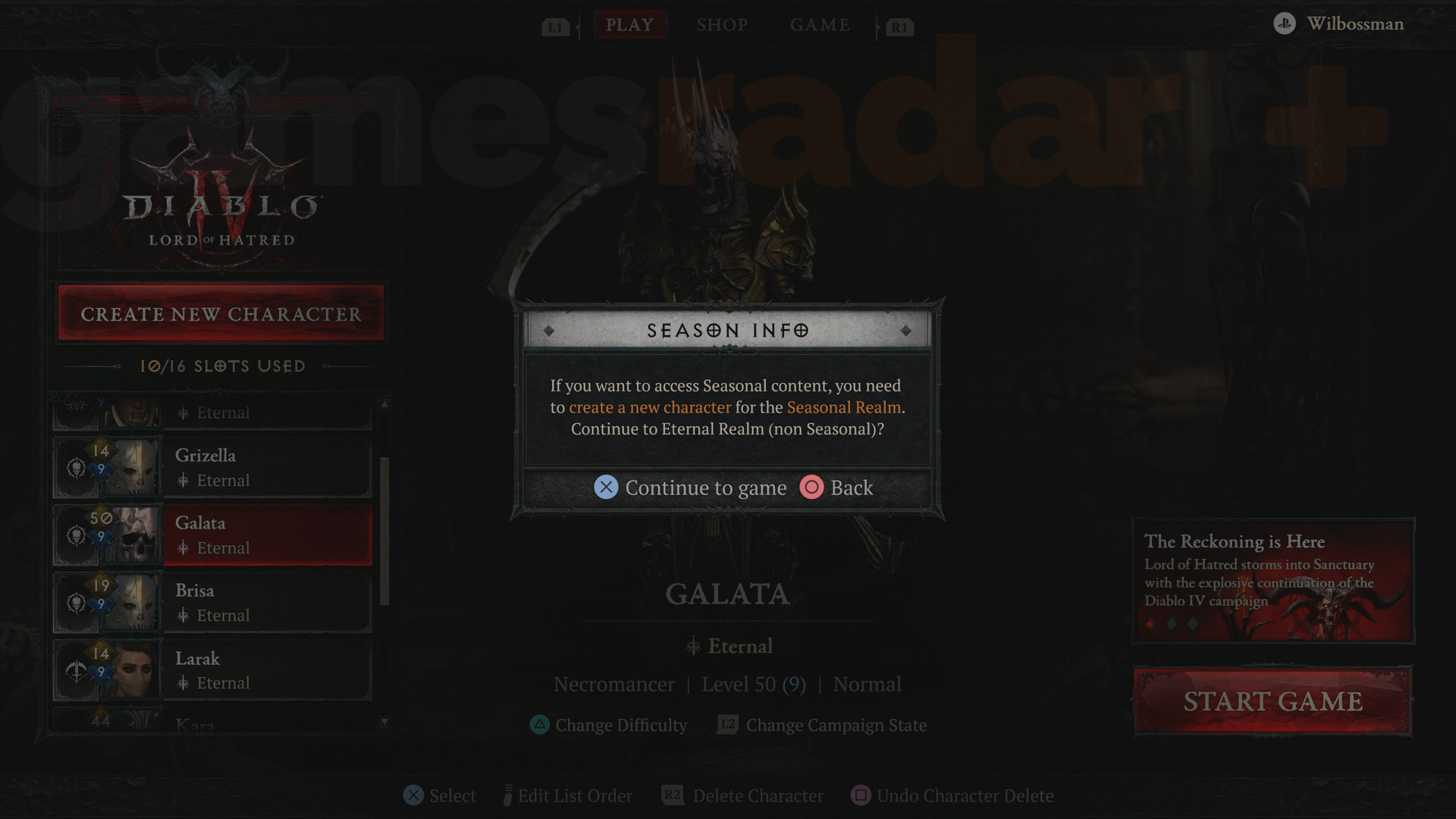 Diablo 4 Seasonal and Eternal Realms explained