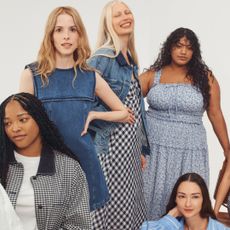 a group of models wearing the Gap x Doen collaboration