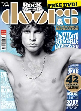 The cover Classic Rock Presents: The Doors & The Psychedelic Revolution, featuring Jim Morrison