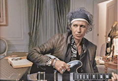 Keith Richards in ad campaign | Marie Claire UK