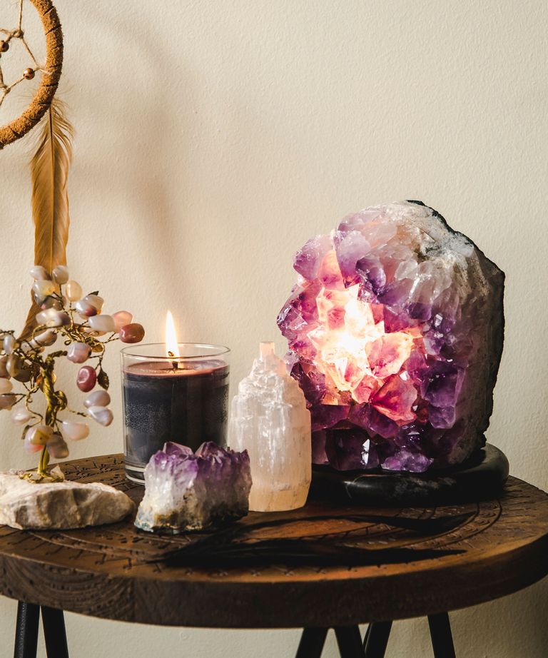 How to use crystals at home for positive energy | Homes & Gardens