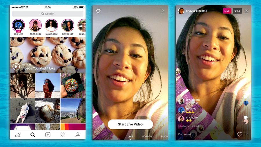 Instagram live video is here: one part Facebook Live, one ... - 900 x 506 jpeg 99kB