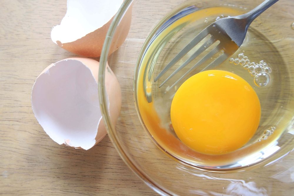 raw egg, egg