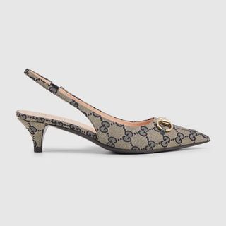 Gucci, GG slingback pump