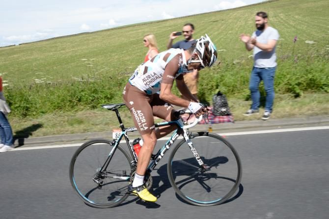 Blel Kadri (Ag2r-La Mondiale) was awarded with the most combative prize today