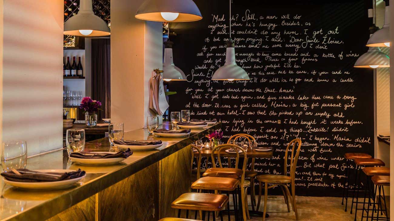 Interior of Dear Saint &amp;Eacute;loise in Sydney