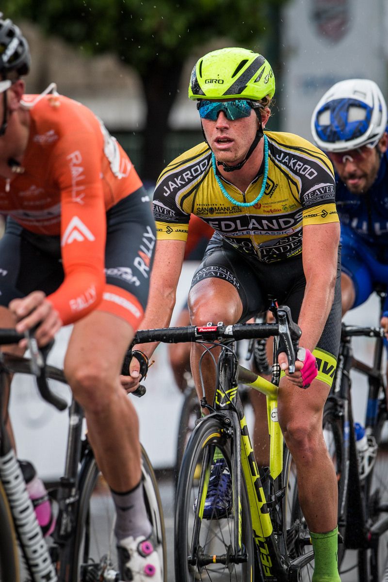 Race leader Tj Eisenhart (Holowesko/Citadel)