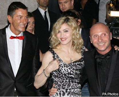 Domenico Dolce, Madonna & Stefano Gabbana - Fashion News - Marie Claire