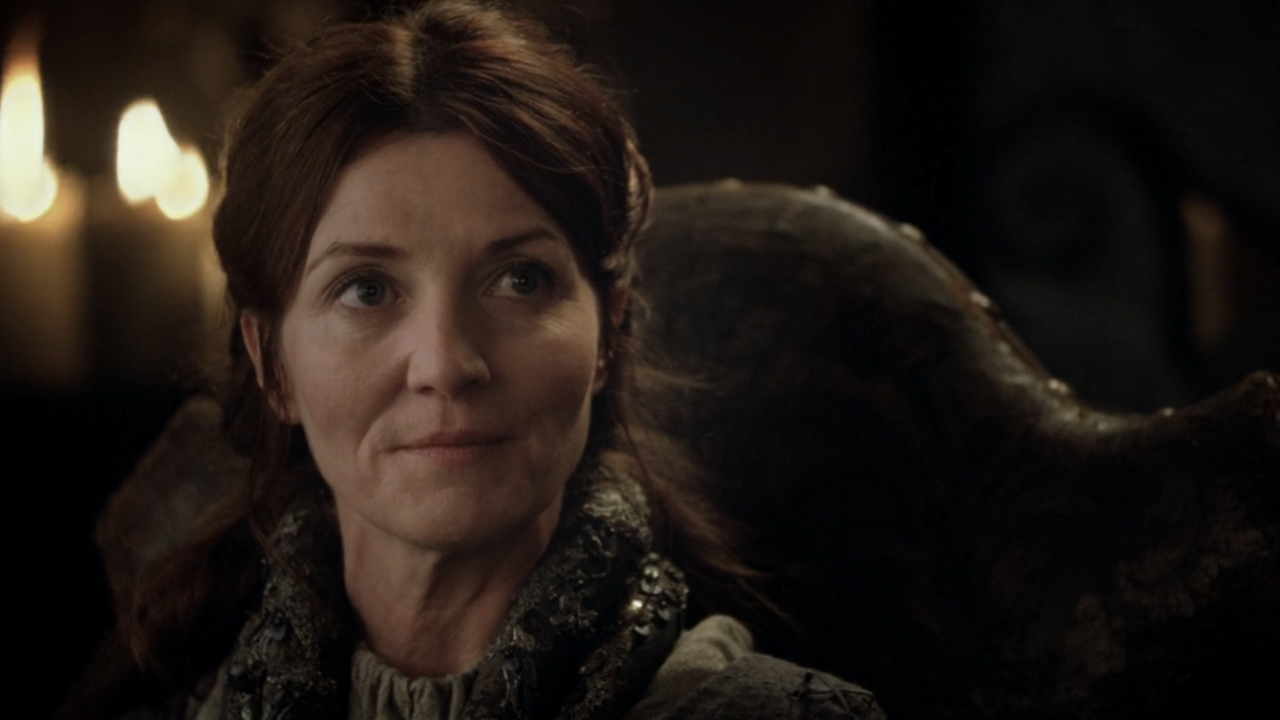 Michelle Fairley as Catelyn in Game of Thrones pilot