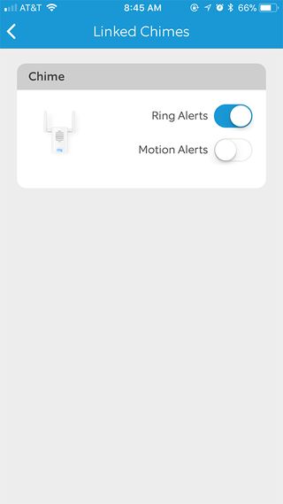 The optional Ring Chime Pro plugs in inside the house to strengthen the Wi-Fi signal to the Ring and provide an extra chime alert inside the house.