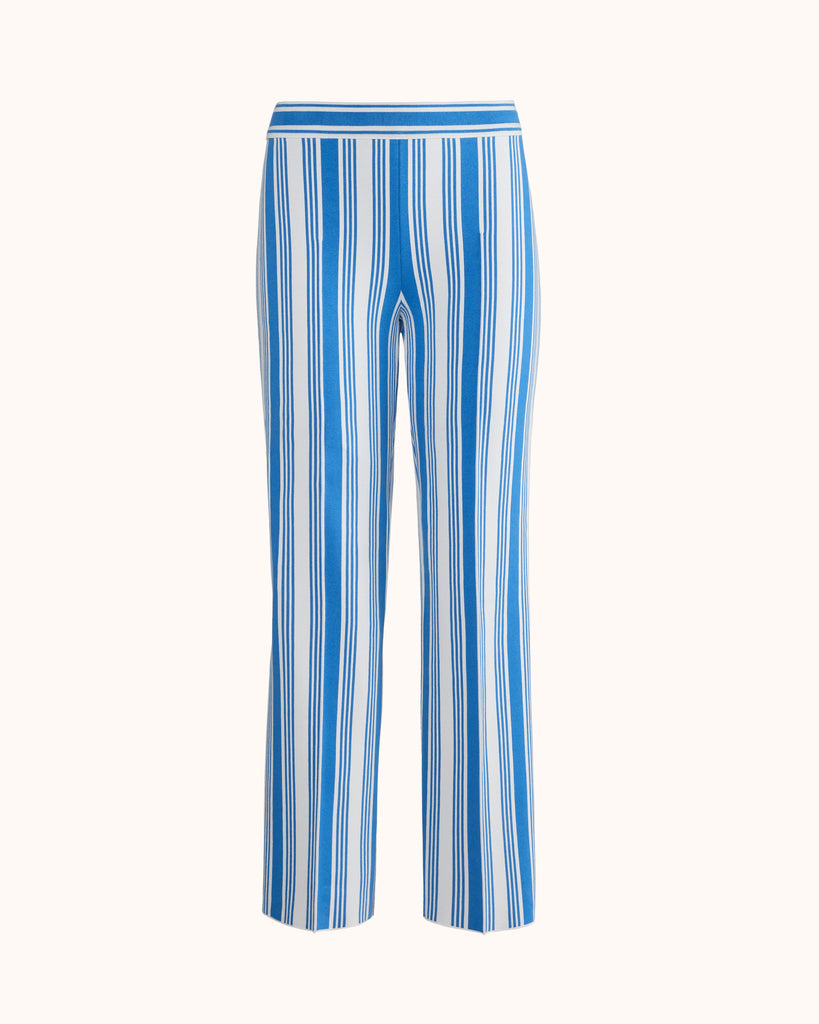 Louis Pant in Blue Vertical Stripe