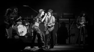 The Rolling Stones perform at Roundhouse in London on March 18, 1971