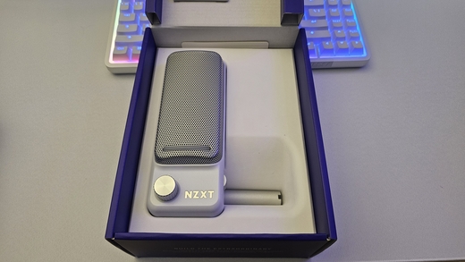 NZXT Capsule Elite USB Condenser Microphone - Studio Quality For Gaming, Streaming, Podcasting With RGB, DTS Software