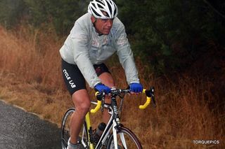 South African cycling legend Alan van Heerden after recent bypass surgery.