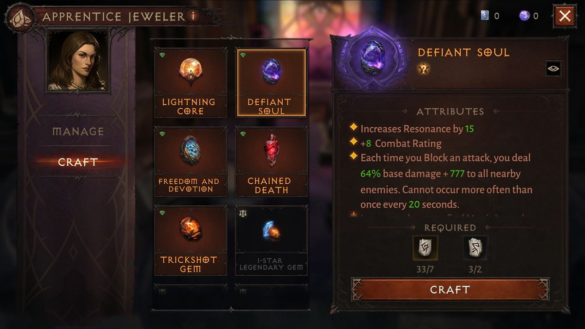 Diablo Immortal gems guide PC Gamer