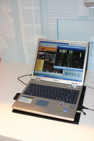 Samsung WiMAX-enabled notebook computer