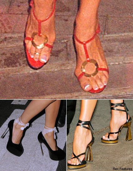 Victoria Beckham&#039;s shoes, Celebrity News, Celebrity Photos