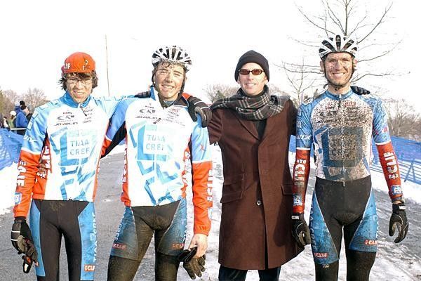 TIAA-CREF manager Jonathan Vaughters: (2nd from R) "I push to the edge, but not over."