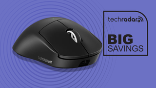 Logitech G Pro X Superlight gaming mouse with &#039;Big Savings&#039; text