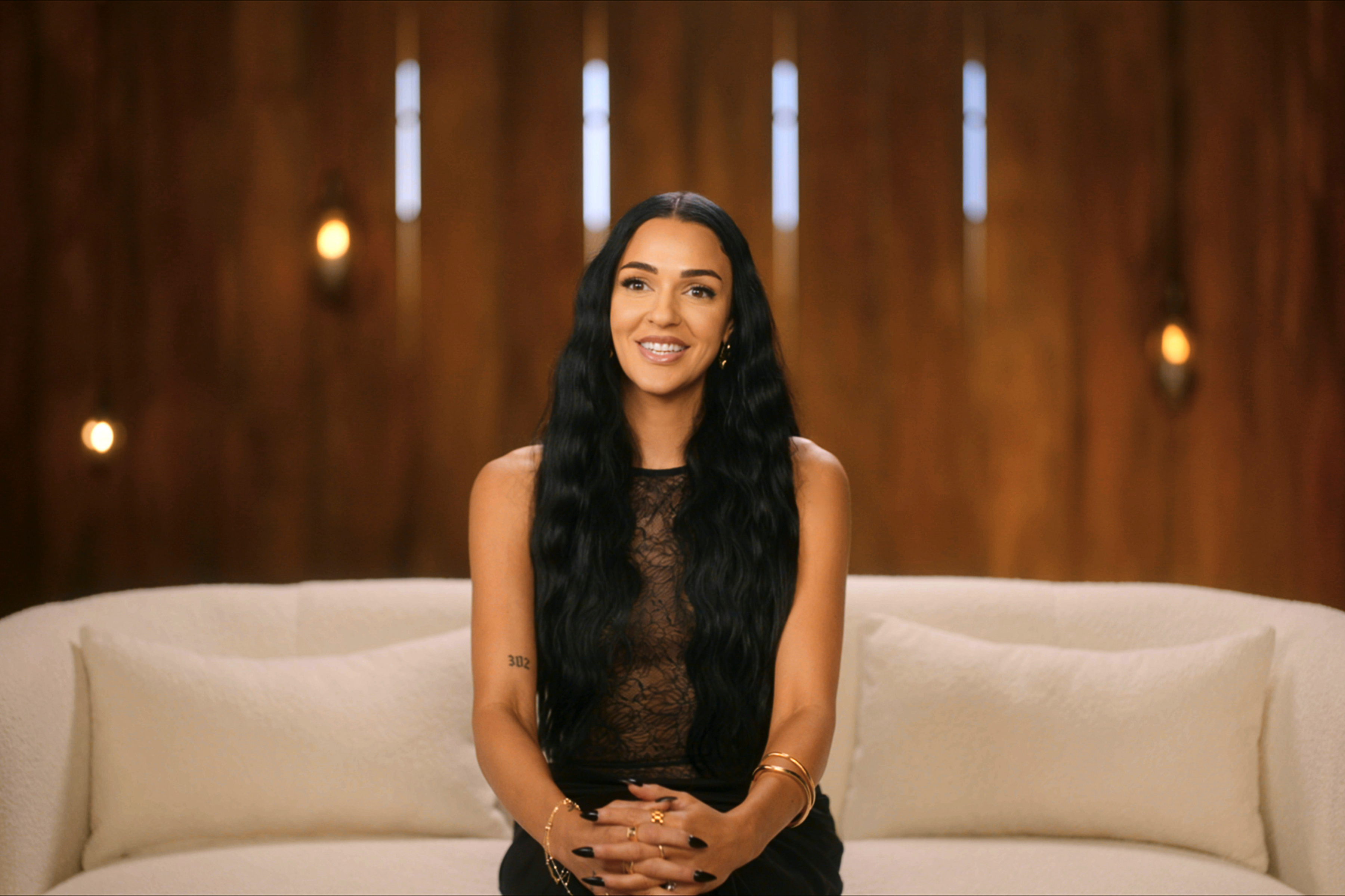 Contestant Lauren Hollinger of Netflix's dating show 'Let's Marry Harry.'