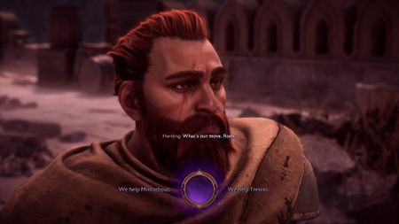 Dragon Age The Veilguard Minrathous or Treviso choice Rook dialogue choices to help Minrathous or Treviso