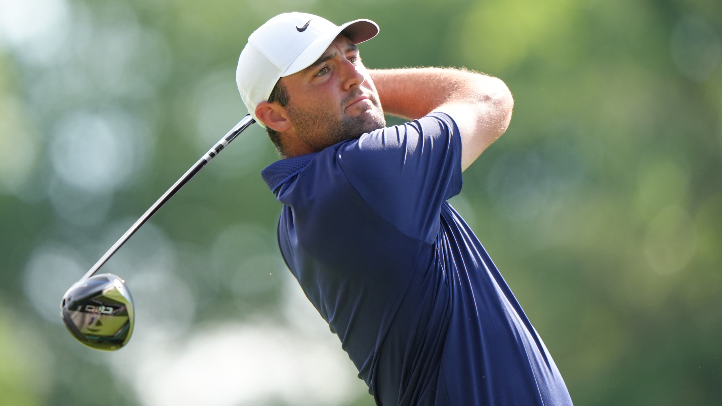 Scottie Scheffler at the PGA Championship 