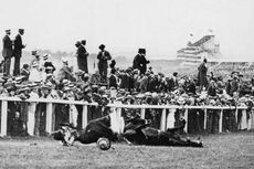 suffragette Emily Wilding Davison was killed in the 1913 Derby
