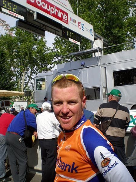 William Walker (Rabobank) is back in action after a few problems this year.