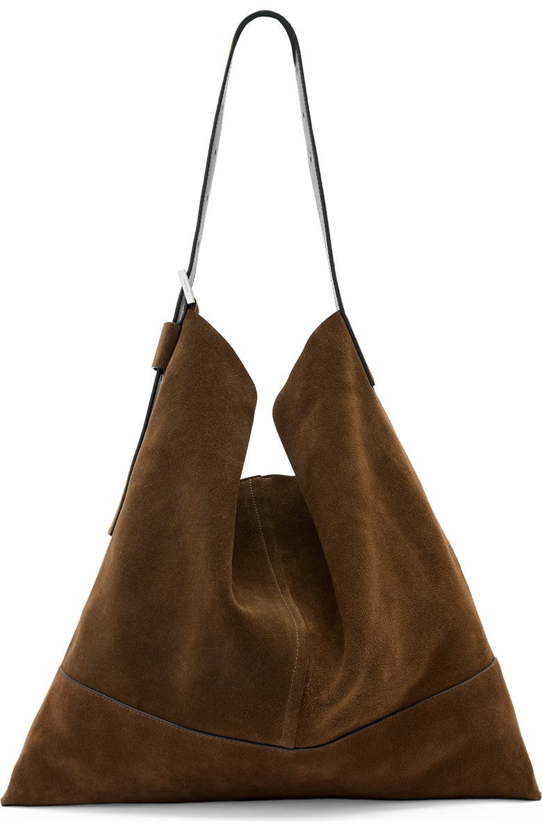 Asha Suede Shoulder Bag
