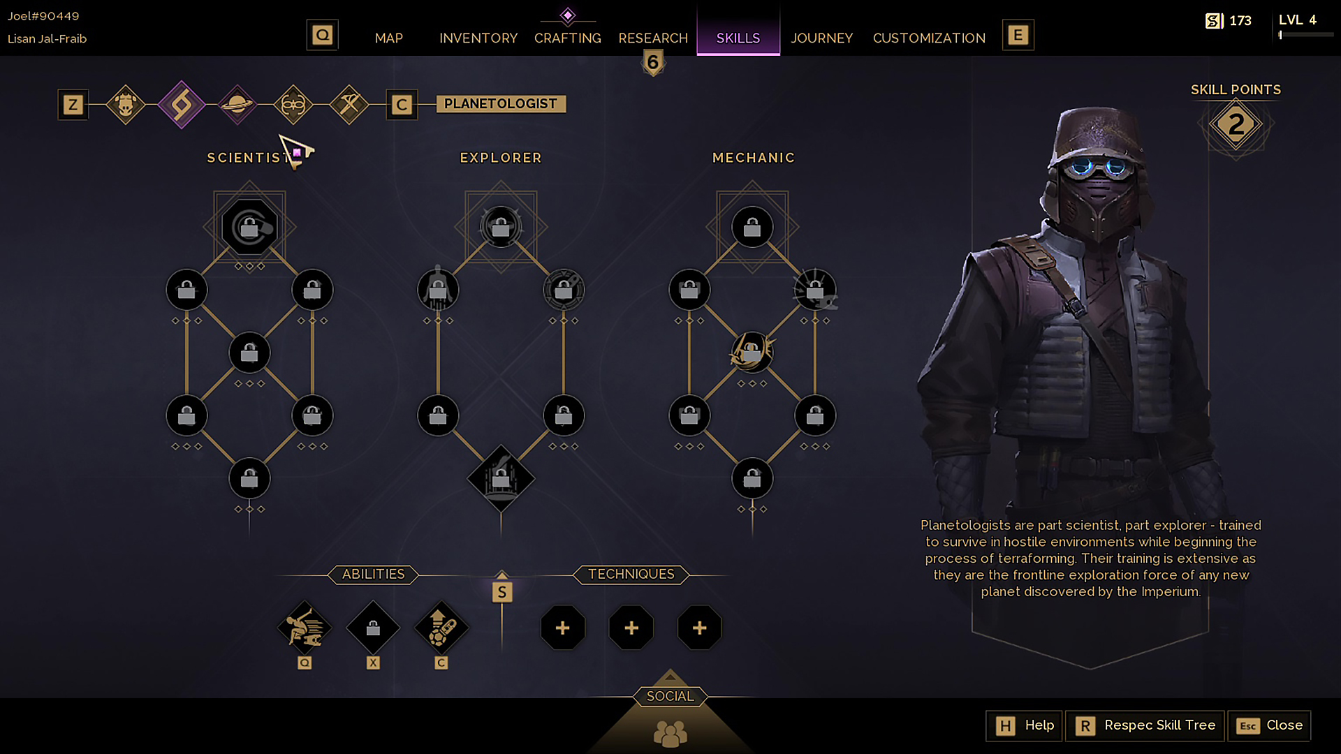 Dune Awakening skills