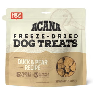 ACANA Singles Duck & Pear Formula Grain-Free Freeze-Dried Dog Treats