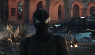 Peter Parker Spider-Man: Far From Home stealth suit