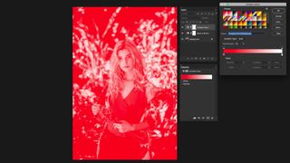 The Gradient Editor lets you modify the colours in the Gradient Map adjustment layer [click the icon to enlarge the image]