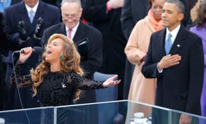 If Beyonce did indeed lip-sync her presidential inauguration performance, she won't be the first to have done so.