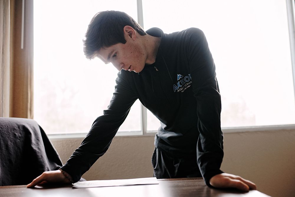 Greg Daniel and the Axeon Hagens Berman Cycling Team are training for nearly two weeks in Calabasas, California.