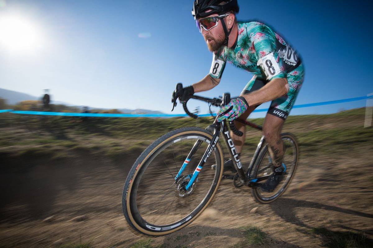 A lumpy descent on Day 2 of the US Open of Cyclo-cross