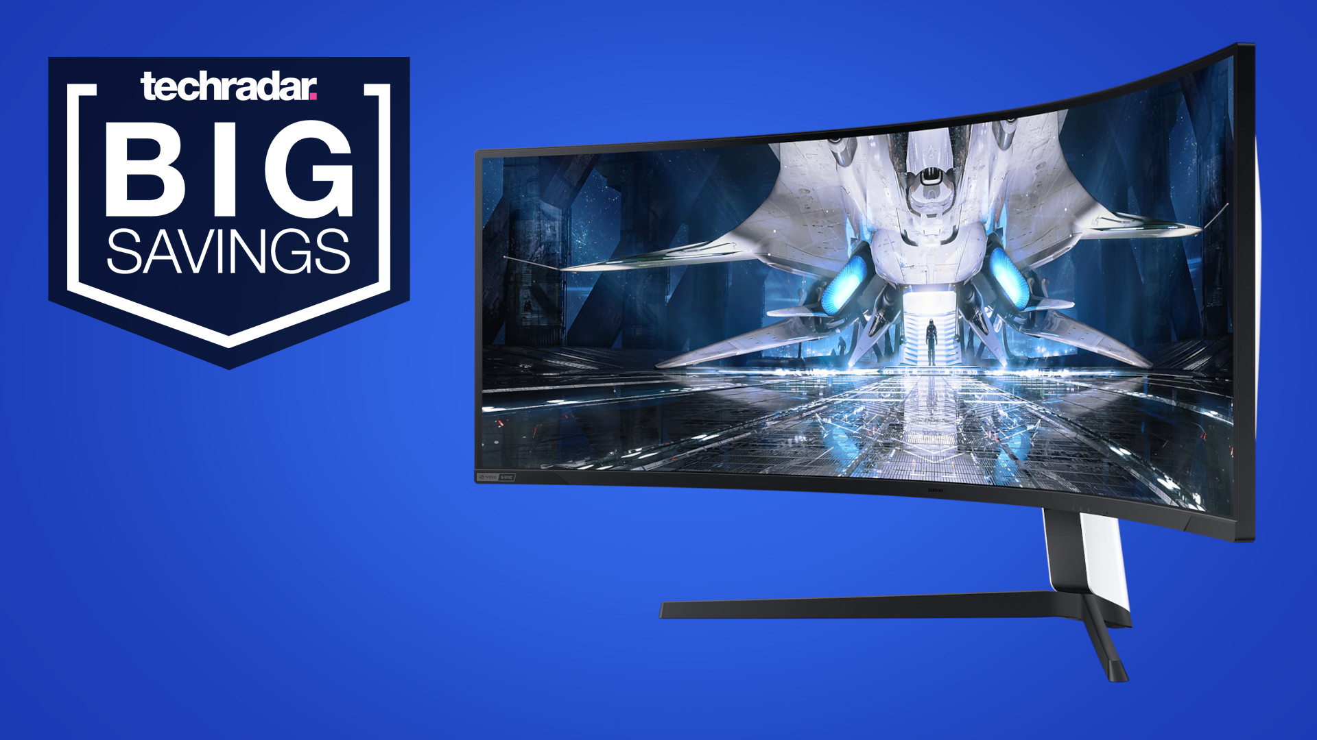 The massive 49-inch Samsung Odyssey G9 gaming monitor is $400 off on   - The Verge