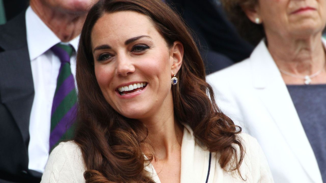 kate middleton at wimbledone 2012