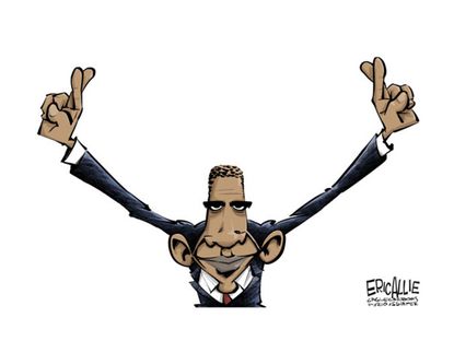 Obama cartoon Barack Obama Nixon